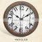14 inch wooden shabby chic vintage wall clock antique (14W31GL-235)