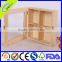 Custom wooden box with glass top