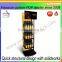 High Grade Custom Unique Design Promotion Red Wine Bottle Display Shelf