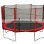 10FT round trampoline with safety net and 4 legs