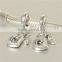 925 Sterling Silver Alphabet Charm Pendant