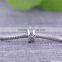 Simple Bead Jewelry Engraved 925 Silver Charms
