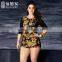 Balneaire Fashion Plus Size Women One Piece Swimsuit