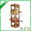 bamboo wine rack, wine bottle bamboo holder,solid wine shelf