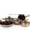 Aluminized steel non-stick camping cookware