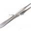 Stainless steel good quality squared tweezer