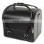Large Faux Leather Beauty Cosmetic Makeup Vanity Case Nail Art Box