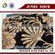 Classics Flower patter flock on flock Manufacturer China Textile Junma Sofa fabric