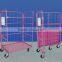 rolling metal storage cage