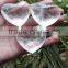 Wholesale natural clear crystal heart shape for decoration