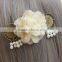 MYLOVE china design adult chiffon flower hair barrette hair clips
