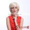 Rubia Bob Synthetic Wigs Short Straight Hair Blonde Wig For Women Natural Wigs With Bangs, cosplay short hair wigs