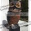 Wholesale plastic head rotation owl decoy for garden decoration