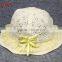 Good Lace Summer Bucket Hat with Bowknot Bow for Baby Girls