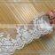 2017 white color guipure lace trim