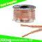 10 GA Gauge Clear 2 Conductor Speaker Wire Car Audio Cable New Audiopipe 100 FT