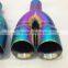 Universal Full Color Soldered dual Exhaust tips/exhaust end pipe