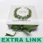2016 Professional custom fancy paper chocolate gift packaging box