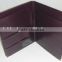 A4 Leather portfolio folders with metal corners