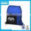 Customized Drawstring Backpack Bag With Mesh Pocket