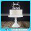 Silhouette Leaning Bride Groom Name Acrylic Wedding Cake Topper