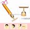 Hot massager roller wand/wholesale price beauty care massager 24K gold bar