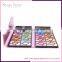 wholesale 100 Color eyeshadow palette private label purse packaging