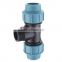PP compression fittings PN10 female tee for water supply