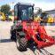 ZL910 1 Ton mini wheel loader for sale with hydraulic transmission and electric joystick