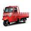 three wheel motor tricycle with closed cabin for cargo