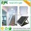 Indoor new style solar energy lighting recessed flat panel hallway light with radar sensor