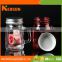 Red and clear wholesale colored mason jars best selling products in america
