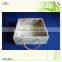 factory price slotted handles wooden storage tray
