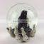 Wholesale resin skull snow globe custom snow globe manufacturers