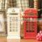 plastic telephone booth coin box,telephone money bank,PVC coin bank