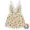 Wholesale New Fashion Bay Summer Cotton Onesie Floral Romper White Lace Childrens Playsuit