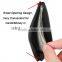 TIANHOOO black 100% soft sheepskin genuine leather credit card holder