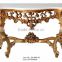Reproduction Baroque Style Living Room Furniture Set Console Table