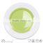 10.5" dinner plate stoneware color glazed