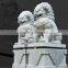 cheap and high quality stone carving large fu dog statue