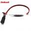 Flat type 22AWG dc cable plug for CCTV 30cm 5.5*2.1mm