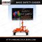 solar powered outdoor led display sign message board road traffic vms trailer sign