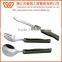 A21-8003 Stainless Steel Foldable Camping Tool with Aluminum Handle Chips