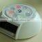 New Solar Powered Jewelry Phone Rotating Display Stand Turn Table with LED Light