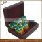 Handmade Customized Wood Tea Box With Paint