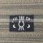 2017 Custom High Density Damask Clothing Woven Labels