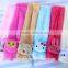 Coral cashmere scarves Cartoon animal head baby infant children's winter scarves wholesale fashionable scarf