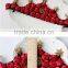 Fabric red rose queen hairband,star crown dancing hair hoop,bride wedding party hair decoration