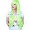Bright Colorful Women Synthetic Hair Wig Halloween Cosplay Costume Party Wigs High Quality