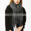 2017 fashion kashmir solid 10 colors tassel ladies tassel plain scarf